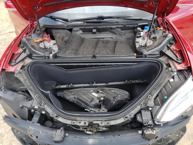 5YJSA1E23HF198558 - 2017 TESLA MODEL S Կարմիր լուսանկար 7