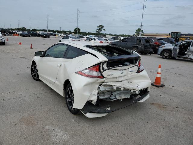 JHMZF1D40GS000294 - 2016 HONDA CR-Z WHITE photo 3