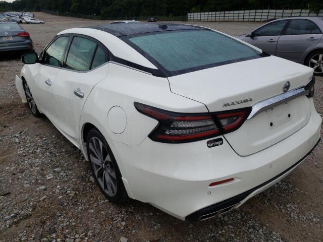 1N4AA6FV8LC384500 - 2020 NISSAN MAXIMA PLA WHITE photo 3