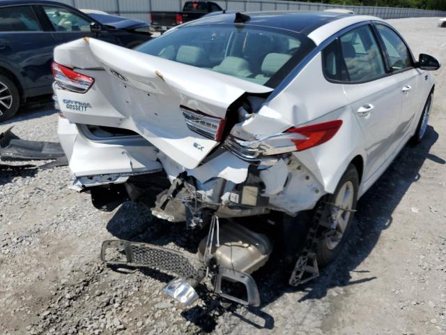 5XXGU4L31GG118325 - 2016 KIA OPTIMA EX WHITE photo 9