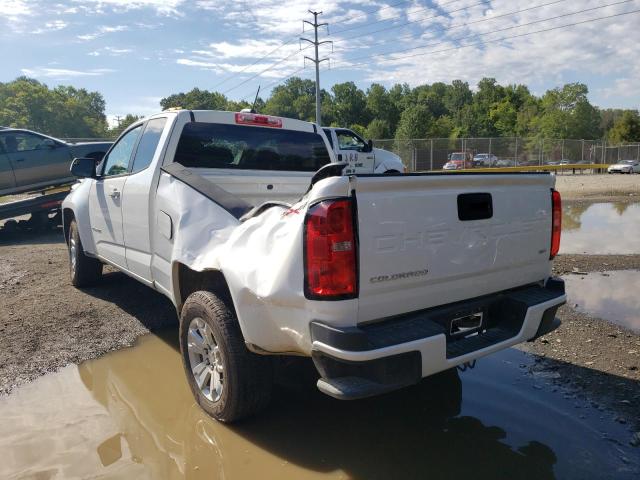 1GCHTCEN1M1293214 - 2021 CHEVROLET COLORADO L WHITE photo 3