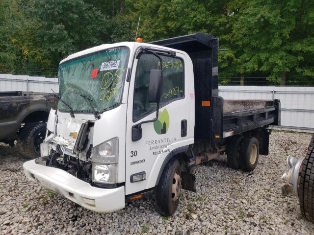 54DBDW1B6GS809111 - 2016 CHEVROLET 3500 WHITE photo 2