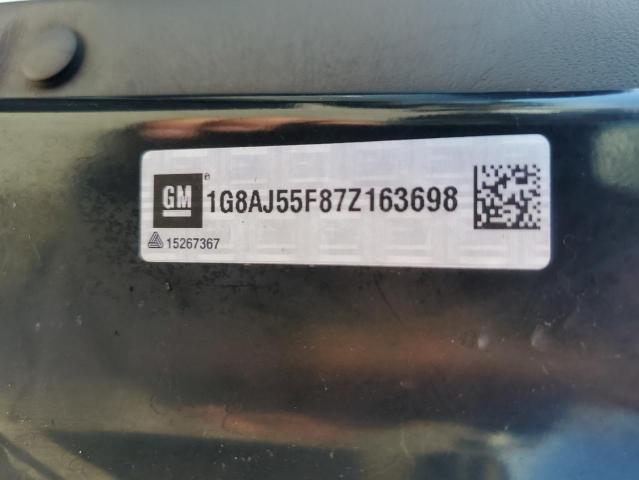 1G8AJ55F87Z163698 - 2007 SATURN ION LEVEL SILVER photo 10