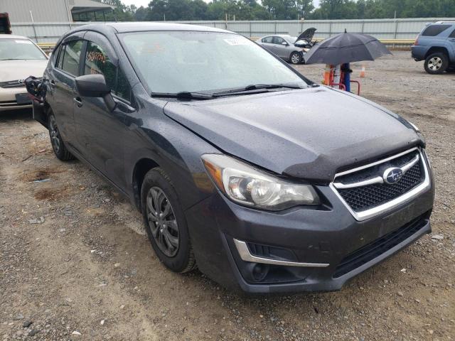 JF1GPAA67F8201283 - 2015 SUBARU IMPREZA GRAY photo 1