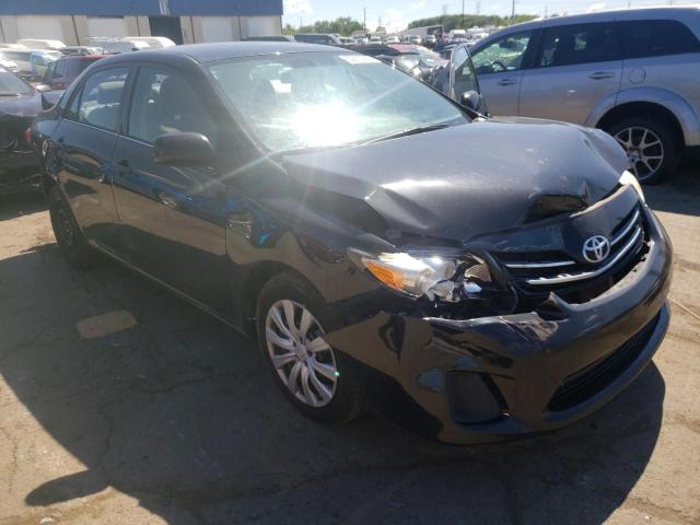 2T1BU4EE7DC111360 - 2013 TOYOTA COROALLA BLACK photo 1