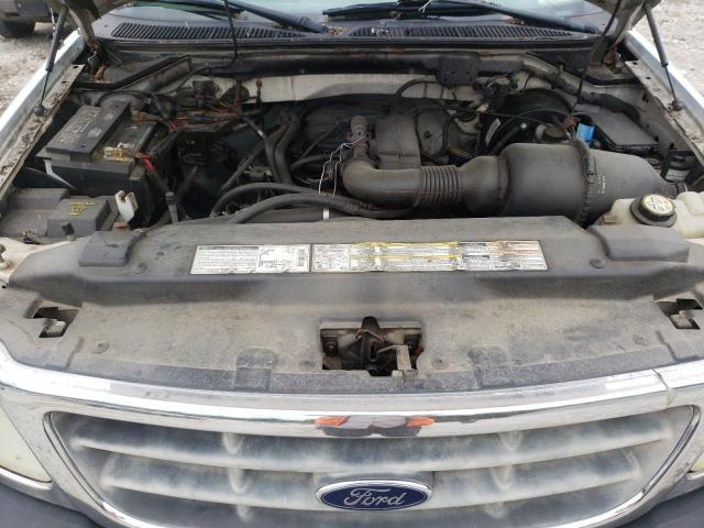 1FTZF17221KA60564 - 2001 FORD F-150 WHITE photo 7