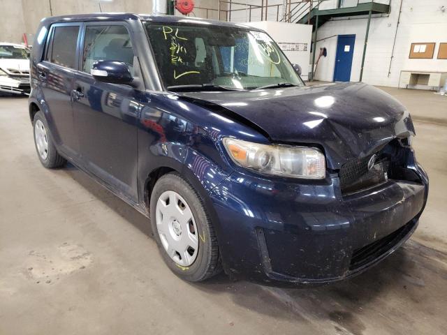 JTLKE50EX81019328 - 2008 TOYOTA SCION XB ლურჯი ფოტო 1