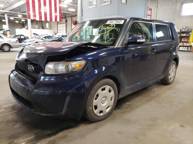 JTLKE50EX81019328 - 2008 TOYOTA SCION XB ლურჯი ფოტო 2