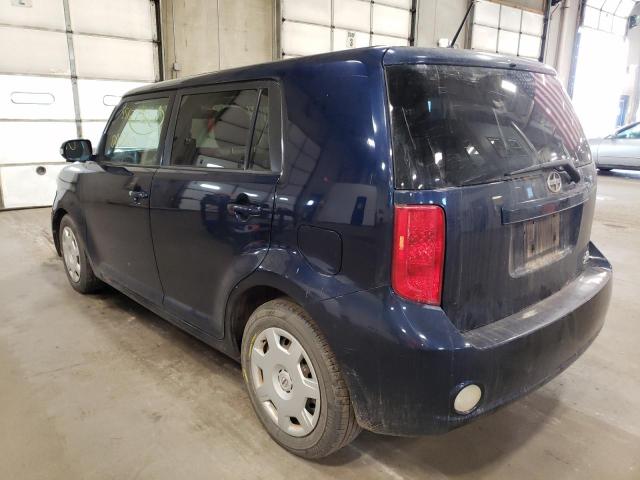 JTLKE50EX81019328 - 2008 TOYOTA SCION XB ლურჯი ფოტო 3