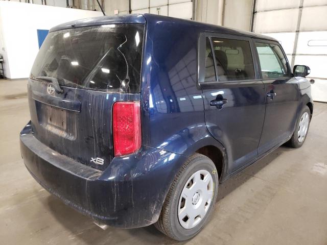 JTLKE50EX81019328 - 2008 TOYOTA SCION XB ლურჯი ფოტო 4
