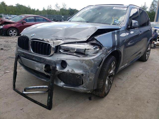 5UXKR2C59E0H31911 - 2014 BMW X5 SDRIVE3 GRAY photo 2