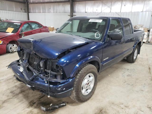 1GCDT13X83K151720 - 2003 CHEVROLET S TRUCK S1 BLUE photo 2