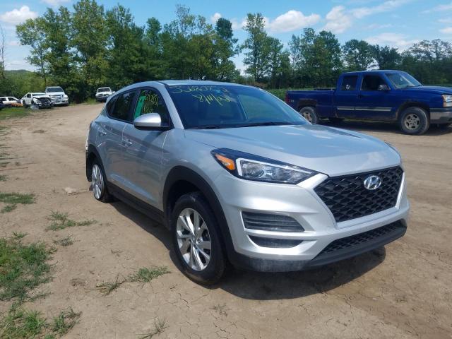 KM8J2CA41KU940638 - 2019 HYUNDAI TUCSON SE SILVER photo 1