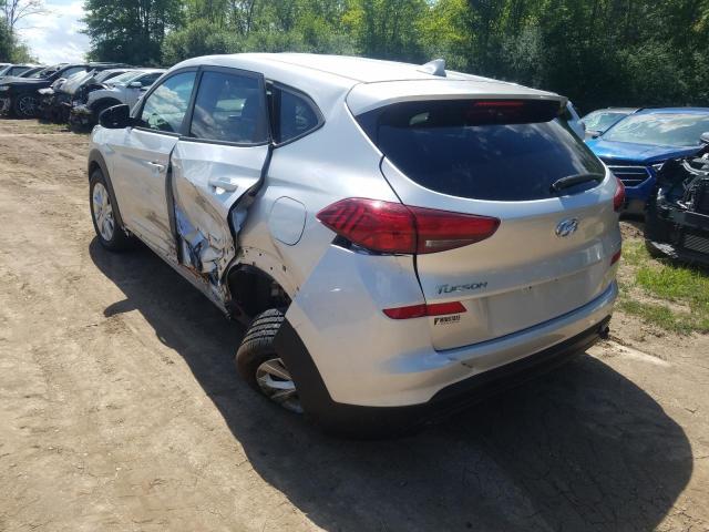 KM8J2CA41KU940638 - 2019 HYUNDAI TUCSON SE SILVER photo 3