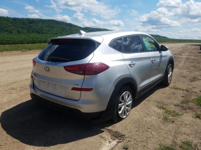 KM8J2CA41KU940638 - 2019 HYUNDAI TUCSON SE SILVER photo 4