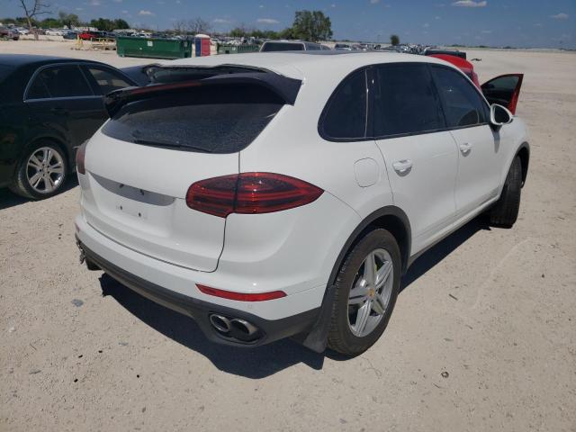 WP1AE2A21GLA64377 - 2016 PORSCHE CAYENNE SE WHITE photo 4