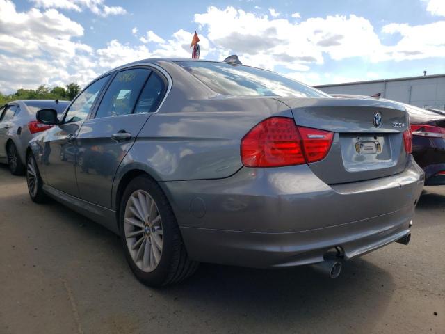 WBAPN7C59AA778788 - 2010 BMW 335 D GRAY photo 3