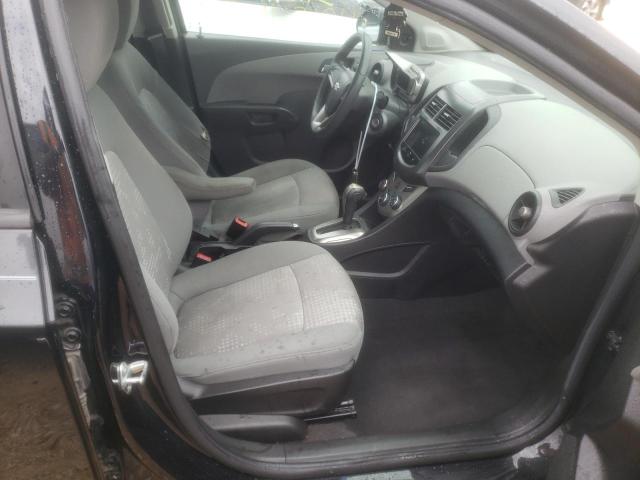 1G1JA5SH7E4130447 - 2014 CHEVROLET SONIC LS BLACK photo 5