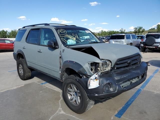 5TDBT48A42S127774 - 2002 TOYOTA SEQUOIA LI GRAY photo 1