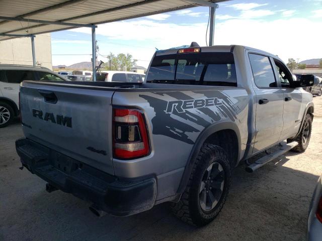 1C6SRFLT3MN796508 - 2021 RAM 1500 REBEL ვერცხლისფერი ფოტო 4