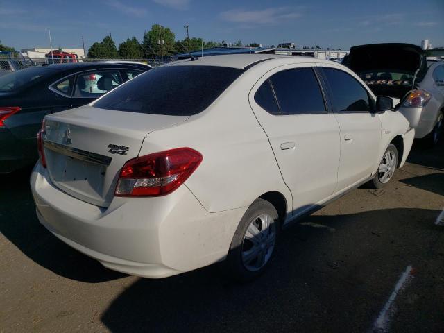 ML32F3FJ3KHF16419 - 2019 MITSUBISHI MIRAGE G4 WHITE photo 4