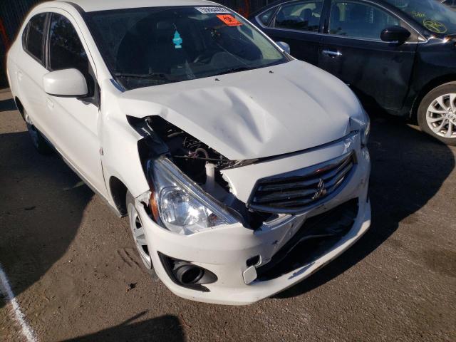 ML32F3FJ3KHF16419 - 2019 MITSUBISHI MIRAGE G4 WHITE photo 9