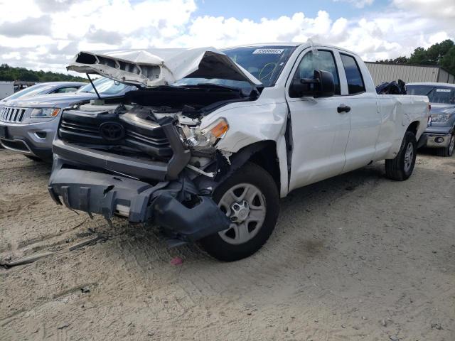 5TFCY5F19EX017008 - 2014 TOYOTA TUNDRA DOU WHITE photo 2