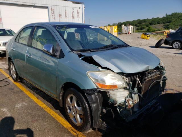 JTDBT923271050981 - 2007 TOYOTA YARIS GREEN photo 1