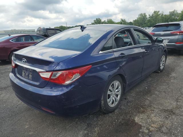 5NPEB4AC0BH093236 - 2011 HYUNDAI SONATA GLS BLUE photo 4