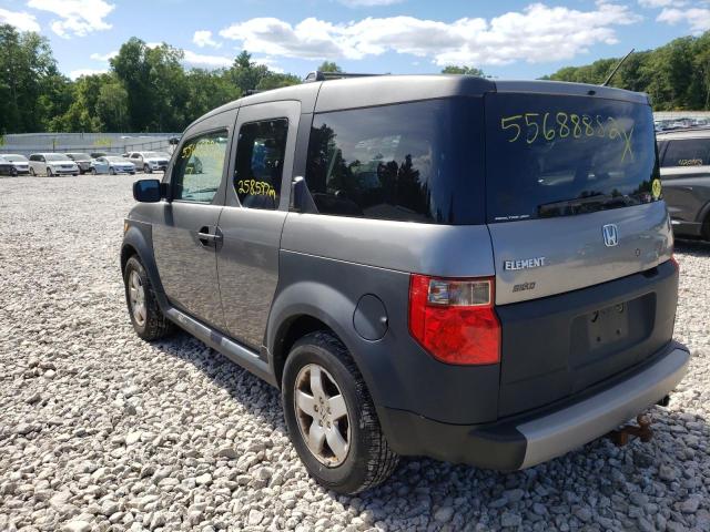 5J6YH28615L011556 - 2005 HONDA ELEMENT GRAY photo 3