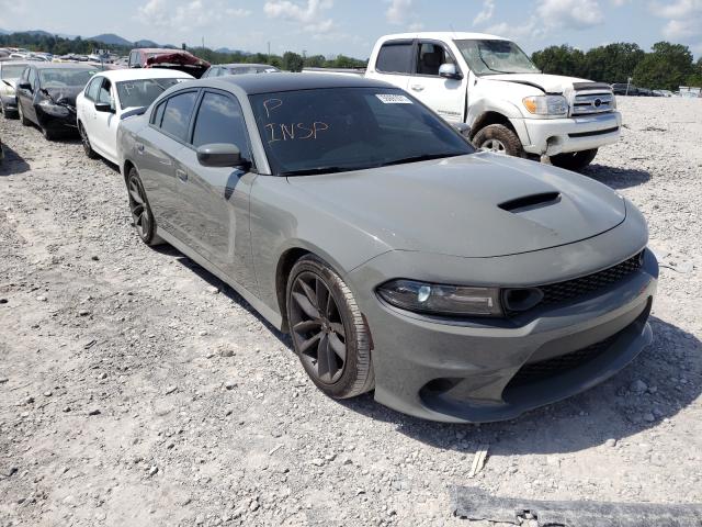 2C3CDXGJXKH678363 - 2019 DODGE CHARGER SC GRAY photo 9