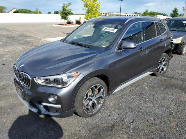 WBXHT3C58K5N26016 - 2019 BMW X1 XDRIVE2 GRAY photo 2