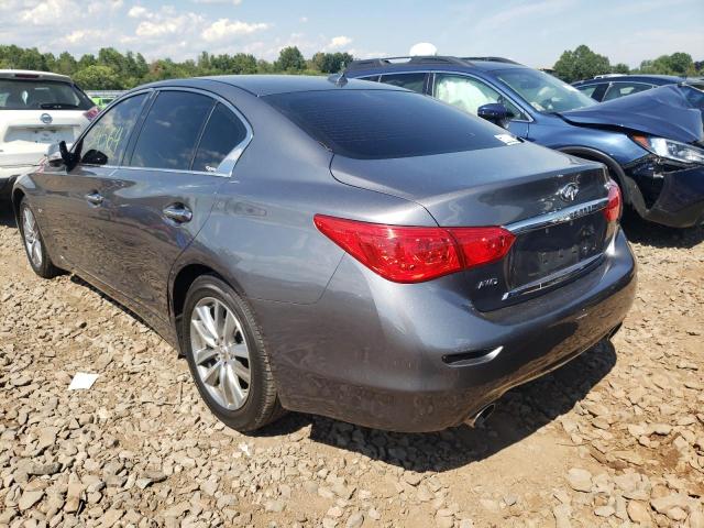 JN1EV7AR6GM343589 - 2016 INFINITI Q50 PREMIU GRAY photo 3