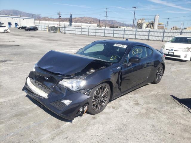 JF1ZNAA1XF8707824 - 2015 TOYOTA SCION FR-S CHARCOAL photo 2