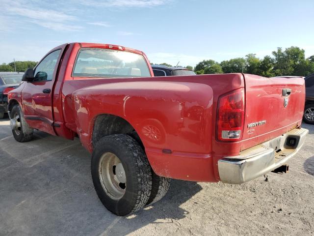 3D7ML46D66G252937 - 2006 DODGE RAM 3500 S RED photo 3