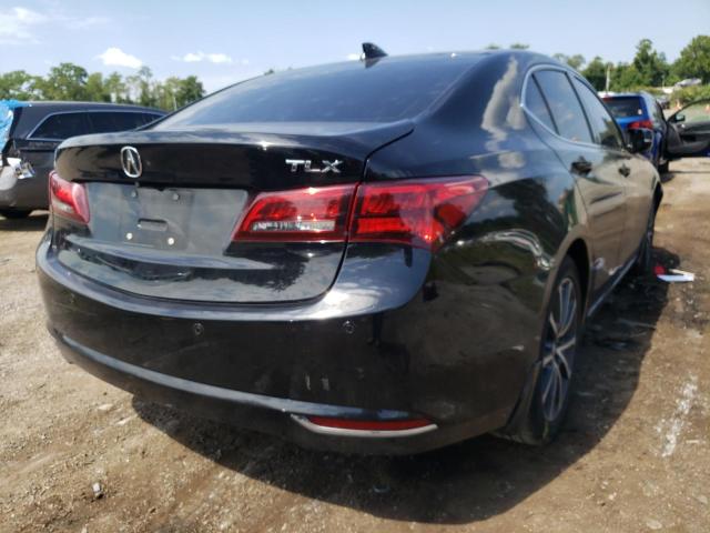19UUB2F77GA009845 - 2016 ACURA TLX ADVANC BLACK photo 4