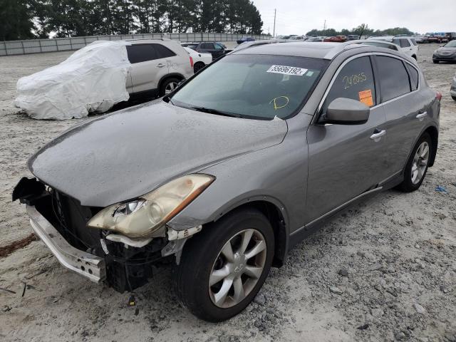 JNKAJ09E78M303716 - 2008 INFINITI EX35 BASE GRAY photo 2