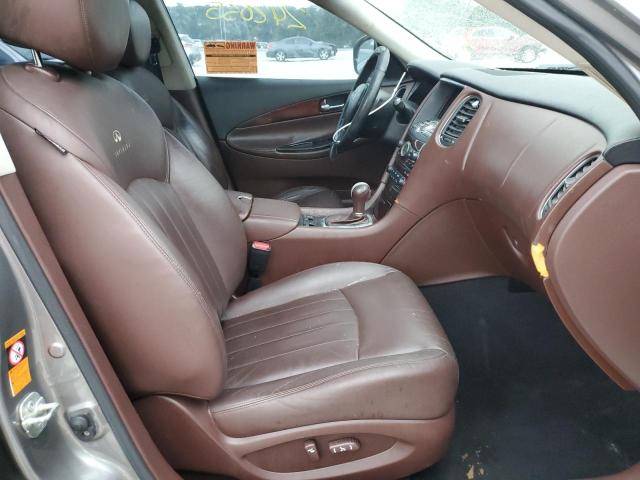 JNKAJ09E78M303716 - 2008 INFINITI EX35 BASE GRAY photo 5