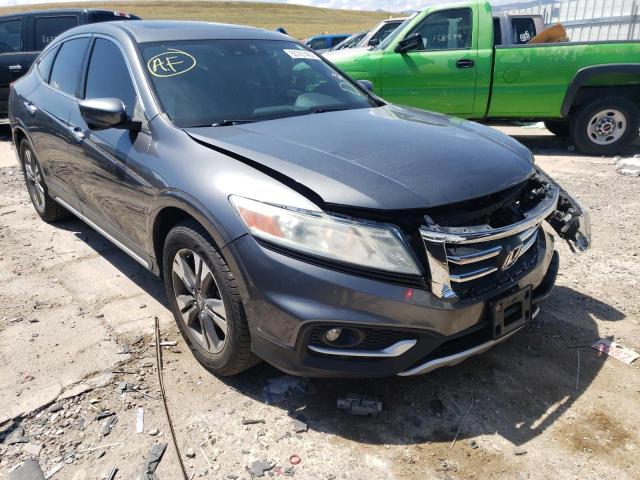 5J6TF2H53EL003658 - 2014 HONDA CROSSTOUR GRAY photo 1