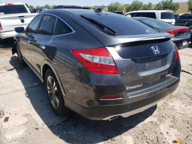 5J6TF2H53EL003658 - 2014 HONDA CROSSTOUR GRAY photo 3