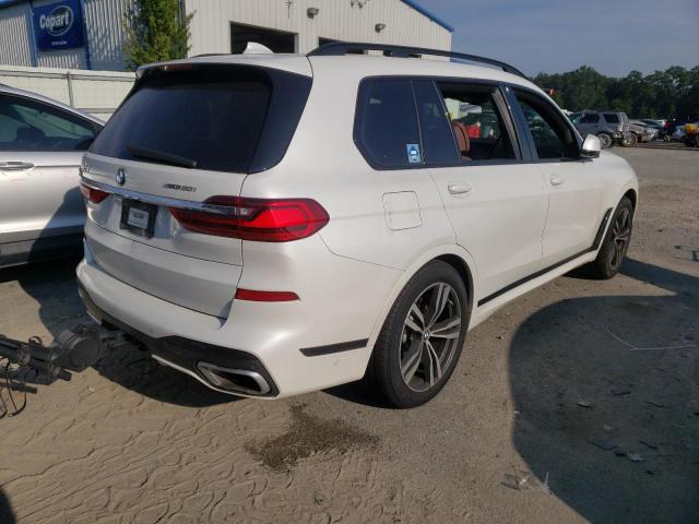 5UXCX4C56KLS35879 - 2019 BMW X7 XDRIVE5 WHITE photo 4