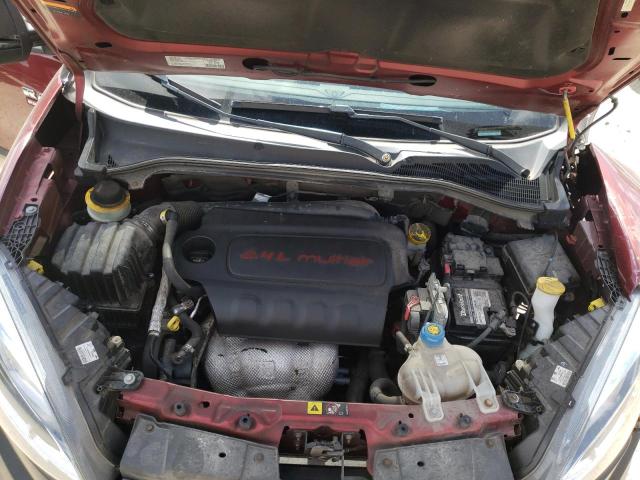 ZFBERFAB5J6L10452 - 2018 RAM PROMASTER BURGUNDY photo 7