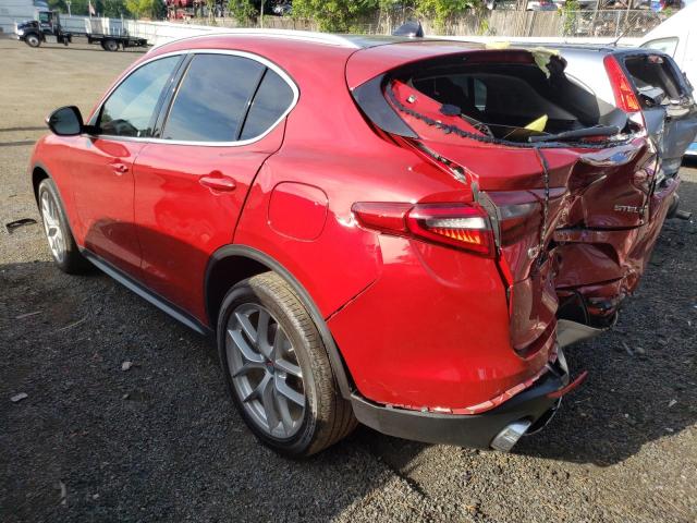 ZASFAKBN1J7B87678 - 2018 ALFA ROMEO STELVIO TI RED photo 3