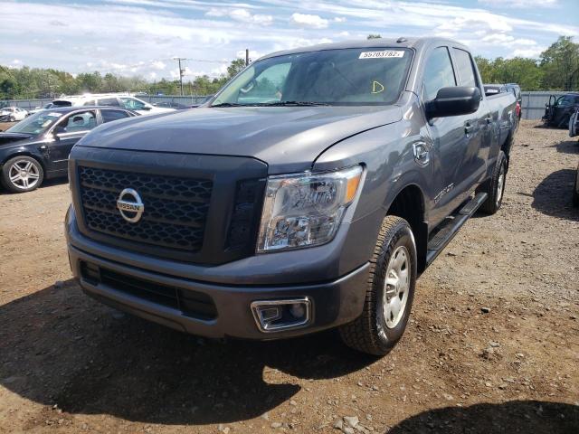 1N6BA1F38KN506241 - 2019 NISSAN TITAN XD S CHARCOAL photo 2