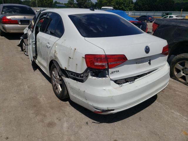 3VW2K7AJ6FM356670 - 2015 VOLKSWAGEN JETTA BASE 白色 照片 3