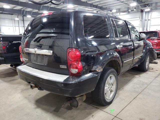 1D8HB58297F542786 - 2007 DODGE DURANGO LI BLUE photo 4