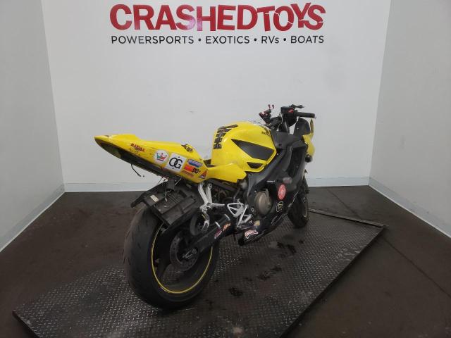 JH2PC350X2M307923 - 2002 HONDA CBR600 F4 YELLOW photo 4