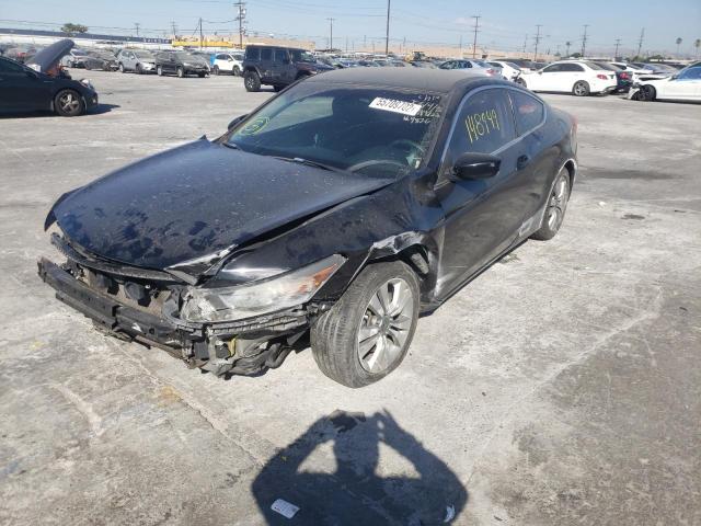 1HGCS1B34BA014826 - 2011 HONDA ACCORD LX- BLACK photo 2