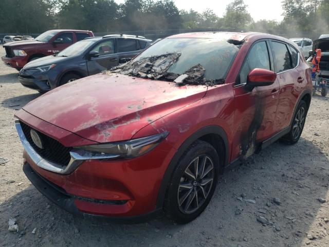 JM3KFADL6H0187202 - 2017 MAZDA CX-5 GRAND RED photo 2