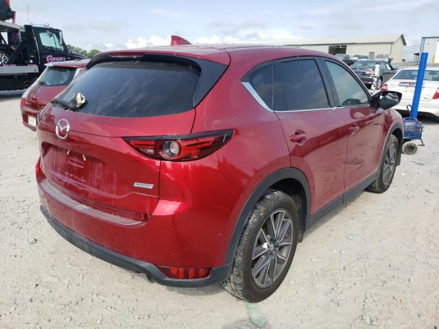 JM3KFADL6H0187202 - 2017 MAZDA CX-5 GRAND RED photo 4